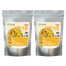 [장명식품] 강황가루 분말 국내산, 2개, 300g