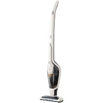 Electrolux Ergorapido 스틱 클리너 경량 무선 진공 청소기 LED 노즐 조명 및 터보 배터리 전원 카펫 및 단단한 바닥용 인치 새틴 화이트, Pet Version