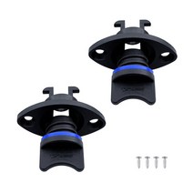 보트 마린 나일론 25mm 1 인치 배수구 스레드 드레인 플매트 카펫 러그 2 개 마개 소켓 타원형 가보드 요트 낚시 카약 카누 액세서리, [02] Blue Gasket