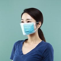 페이스쉴드 안면보호대 마스크와 겹쳐쓰는 방역필수 안전용품, 스마트쉴드 페이스타입(5개)