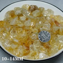 자갈 콩자갈바닥 100g Natural citrine crushed stone fish tank landscaping crystal flower pot garden d, 02 10-14mm   100g