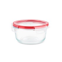 [KT알파쇼핑]코렐 파이렉스 원형 프레쉬락 4면 밀폐용기 950ml