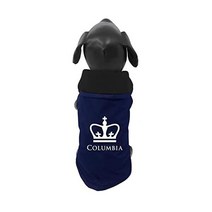 All Star Dogs 901428 NCAA 컬럼비아 라이온스 대학교 강아지 외투 코트, XX-Large