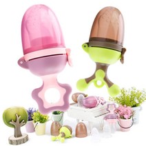아트박스/베이비피아 예꼬맘 트위스트 과즙망 유아 어린이 과즙기, 과즙망_핑크