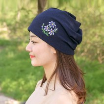 프린콜드 여성 여름 비니 두건 머리 항암모자 조리모 위생모자 (6컬러)