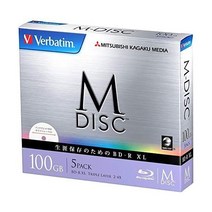 Verbatim M-DISC 장기 보존 블루 레이 디스크 1회 기록용 BD-R XL 100GB 5장 3층 1-6배속 DBR100YMDP5V1, 100GB_다섯 장