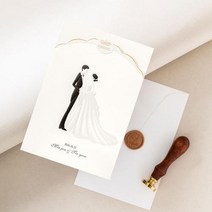 보자기카드 청첩장 BNIEL216, 60매