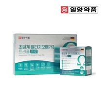 일양약품 초임계 알티지 오메가3 EPA 및 DHA 비타민E 함유 120캡슐 2개월분, 500mgx60캡슐x2카톤