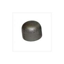 명인코리아 흑관 배관 용접 캡 400A - 1201516, 1개