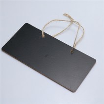 메모판 미니 나무 분필 칠판 파티 장식 메시지 보드 웨딩 주방 레스토랑 로고 어린이 장난감 1 개 책상보드판 냉장고메모보드 미니보드판 호환, 01 90 x 180mm, 90 x 180mm