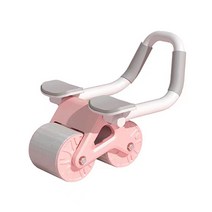 HAMMER AB슬라이드 논슬립 리바운드 복근운동기구 홈트레이닝 운동 기구 저소음 휠 23년, 여름혜택 핑크
