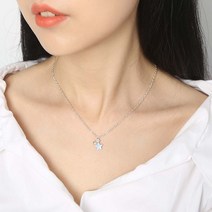 실버별 은볼 목걸이 순은 여자 은목걸이