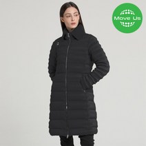 [데상트] 패딩 KQF SM422SDJO7-DCHC 여성 경량 시어서커 라이크 롱 덕다운
