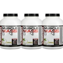 2+1 라브라다 뉴트리션 머슬 매스 게이너 바닐라맛 2722g 3통, 1개, 기본