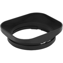 일본직발송 2. HAOGE LH-X50 바요넷 스퀘어 메탈 렌즈 후드 후지 필름 후지논 XF 50MM F2 R WR 렌즈 X-PRO, One Size, One Color