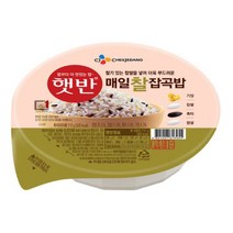 CJ제일제당 햇반 매일 찰잡곡밥 210g 48개, 상세페이지 참조