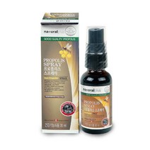 캐나다 프로폴리스 플라보노이드 17mg 구강건강 항산화 건조효모 프로폴리스 원액 효과 스프레이 추천 온가족, 2개, 30ml