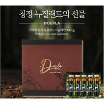 [프리미엄 ] 청정 뉴질랜드 엘크 사슴 태반(300mg함유) 녹용 DOEPLA(도플라) 600ml+사은품(태반 비누 1개), 600ml