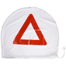KOMINE Helmet bag with triangle display for motorcycles Free AK-326 977, 상품명참조