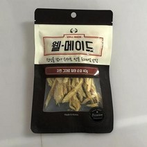 꾹꾸기점빵그대로 (ABM도매콜) 황태순살(40g) 웰메이드 자연, 1개, 40g