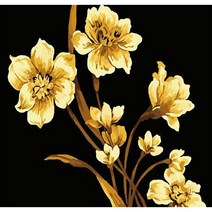 금난화 1 (사각) 캔버스 보석십자수 30x30, 단품