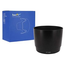 Haoge Bayonet Lens Hood Compatible with Canon EF 100-400mm f/4.5-5.6L is USM Lens Replaces Canon ET-, 상세내용참조