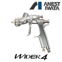 이와타 와이더4 WIDER4 중력식 대형 에어스프레이건 W-400 범용건 도색 후끼, 1.4 mm ( WIDER4-14J2 ), 1개