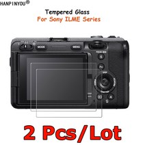 2 개/ Sony ILME-FX3 FX6 FX30 안티 스크래치 강화 유리 카메라 화면 보호기 필름 가드, 2 Pieces