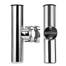22-32mm 레일고정형 스테인레스 로드홀더 낚시대꽂이, 단품