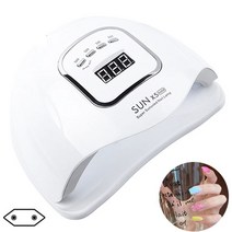 FUNU 45개 LED 150W 센서 인스턴트 UV 네일 램프, 1개
