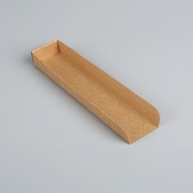 거성팩 크라프트 종이트레이 꼬치트레이 24cm, 1개, 600장