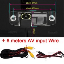 후방 카메라 무선 화물자 자동차 트럭 차량 후면보기 백업 주차 용 현대 기아 스포티지 r carens borrego sorento opirus mohave k3 ceed, 12LED 후면 카메라