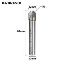 엔드밀 드릴밀 xcan 코너 라운딩 엔드 밀 r1.0-r12 hss 반경 밀링 커터 cnc 라우터 비트, r3.0