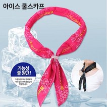 여름 등산 레저 쿨링 여성 예쁜 쿨목토시 두건마스크 냉감머플러 신축성