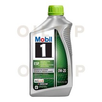 모빌원 ESP X2 0W20 946ml C5 포르쉐C20 덱소스D MB229.71 VW50800/50900 미국산, 1개