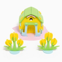 EVA집만들기 유아미술 집콕놀이키트 유아미술학원, 다락방 UDOEV0052