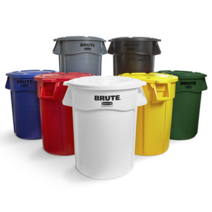 러버메이드 벤티드 브루트 컨테이너 37리터, 녹색