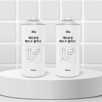 미스터제타 배수구 클리너 하수구 배수관 하수관 세면대 싱크대 세정제 300ml, 4개