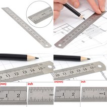 15CM 쇠자 철자 스틸자 사무용철자 스텐자