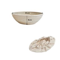 빵 발효 바구니 등나무 빵 교정 바구니 반죽 바게트 Banneton Brotform 교정 증명 바구니 베이킹 도구 빵 교정 바구니 반죽 바게트, 협력사, 20X8CM