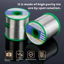 스팟용접기 1000g 용접 솔더 와이어 고순도 Sn99.3 Cu0.7 저 융착 스폿 0.8/1.0/1.2/1.5mm 로진 롤 무 세척, 01 0.8mm_01 1000g
