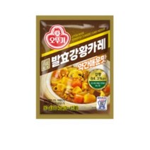 오뚜기 백세 발효강황카레 약간매운맛 80g, 10개
