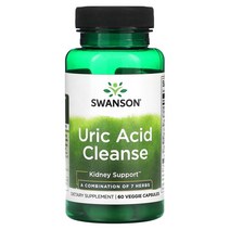 Swanson (스완슨) Swanson 요산 Cleanse 베지 캡슐 60정
