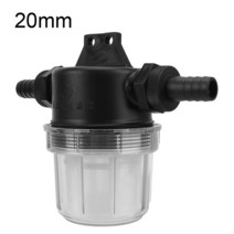 양식업 물 파이프 필터 정원 급수 20MM 25MM 플라스틱 불순물 PREFILTER 50 메쉬 관개 시스템, 20mm connector