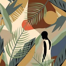 토탈하우스 독일냅킨 디자인냅킨 (킬리만자로) 9839 파티용 일러스트 수입냅킨 3겹 20매입, 20개입