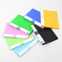 B5 20매 클리어화일, 분홍색