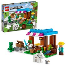 레고 (LEGO) Minecraft 빵집 21184 장난감 블록 선물 TV 게임 소년 소녀 8 세 이상