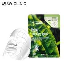 3W CLINIC 후레쉬 녹차 마스크 시트 1매