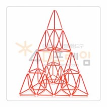 시에르핀스키 피라미드(이등변2단계)