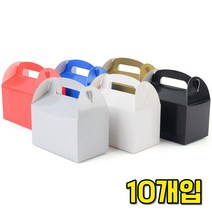 돌잔치 답례품 포장용 접이식 컬러 선물박스 10개 종이케이스, 골드